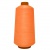 Нитки текстурированные некручёные 457, намот. 15 000 м, цвет оранжевый - купить в Ставрополе. Цена: 204.10 руб.