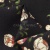 Плательная ткань "Фламенко" 3.1, 80 гр/м2, шир.150 см, принт растительный - купить в Ставрополе. Цена 239.03 руб.