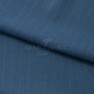 Костюмная ткань "Жаклин", 188 гр/м2, шир. 150 см, цвет серо-голубой - купить в Ставрополе. Цена 426.49 руб.