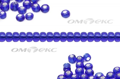 Бисер (SL) 11/0 ( упак.100 гр) цв.28 - синий - купить в Ставрополе. Цена: 53.34 руб.