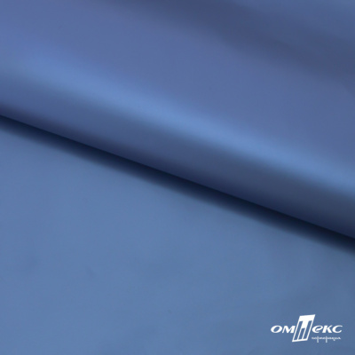 Курточная ткань "Милан", 100% Полиэстер, PU, 110гр/м2, шир.155см, цв. синий - купить в Ставрополе. Цена 340.23 руб.