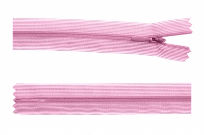 Молния потайная Т3 513, 60 см, капрон, цвет св.розовый - купить в Ставрополе. Цена: 10.13 руб.