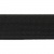 Резинка 25 мм Тканая, 13,75 гр/п.м, (бобина 25 +/-0,5 м) - черная  - купить в Ставрополе. Цена: 11.67 руб.