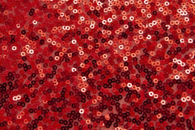 Сетка с пайетками №18, 188 гр/м2, шир.130см, цвет красный - купить в Ставрополе. Цена 371 руб.