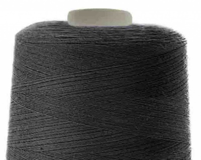 Швейные нитки (армированные) 28S/2, нам. 2 500 м, цвет чёрный - купить в Ставрополе. Цена: 139.91 руб.