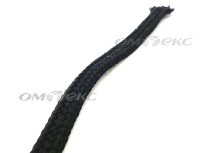Шнурки т.3 200 см черн - купить в Ставрополе. Цена: 21.69 руб.
