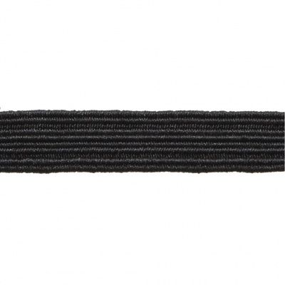 Резинка продежка С-52, шир. 7 мм (20 шт/10 м), цвет чёрный - купить в Ставрополе. Цена: 1 338.93 руб.